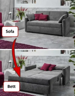 Nehl Ohio Schlafsofa mit Bettkasten