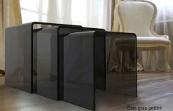 Akante Olivea Beistelltisch Glas 3er Set Best