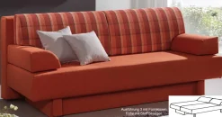 Posa Polstermöbel GmbH Oliver Schlafcouch mit Bettkasten Best