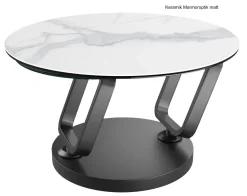 Akante Ozean Couchtisch rund modern Clearance