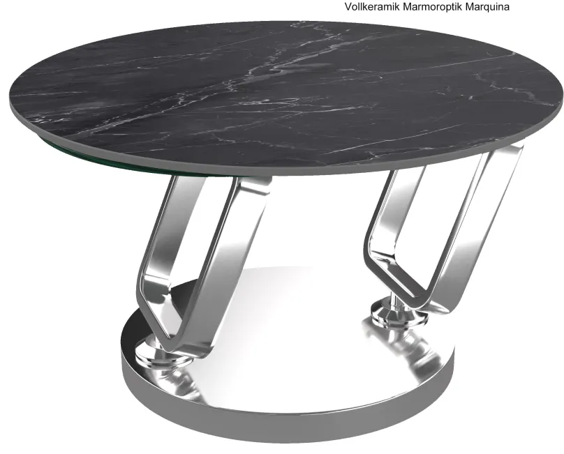 Akante Ozean Couchtisch rund modern Clearance