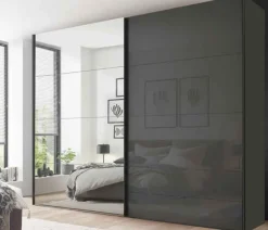 Staud Möbel GmbH & Co.KG Paros Schwebetürenschrank mit Schubladen Discount