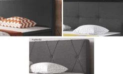 mkpreis Polsterbett mit Bettkasten optional Clearance