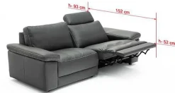 DFM Polstermöbel Portland Relaxsofa elektrisch Hot