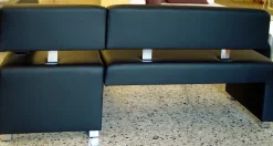 Posa Polstermöbel GmbH Posa moderne Eckbank Leder maßgenau Discount