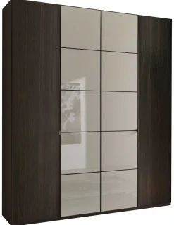 Wiemann Möbel Quito Kleiderschrank mit Glastüren Hot