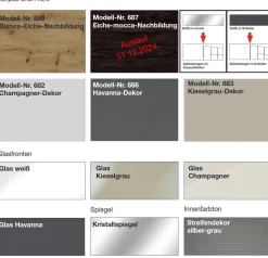 Wiemann Möbel Quito Kleiderschrank mit Spiegel Outlet