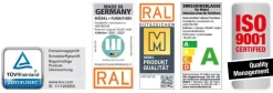 Wiemann Möbel Quito Nachttisch 3 Schubladen Hot