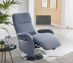 Dietsch Polstermöbel GmbH Relaxsessel grau modern Clearance