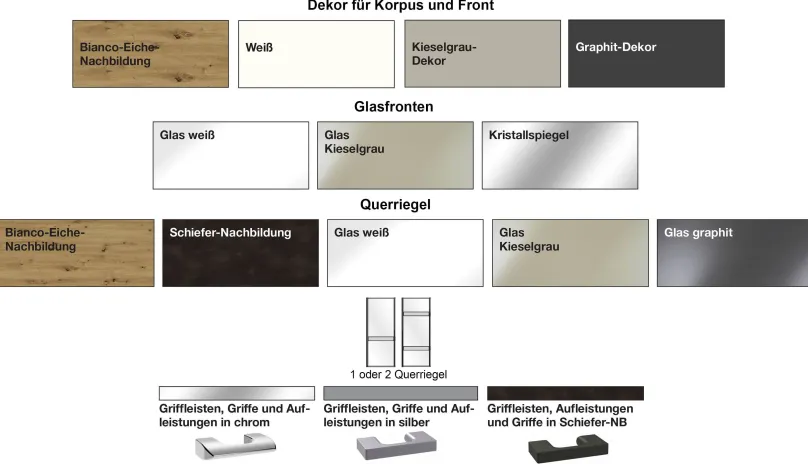 Wiemann Möbel Rialto Schwebetürenschrank mit Spiegel Sale