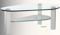 Vierhaus Vertrieb GmbH & Co. KG Rimini Couchtisch Glas Hot