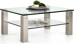 Vierhaus Vertrieb GmbH & Co. KG Rimini Couchtisch Glas Hot