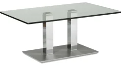 Vierhaus Vertrieb GmbH & Co. KG Rimini Deluxe Couchtisch Glas chrom Sale