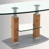 Vierhaus Vertrieb GmbH & Co. KG Rimini Deluxe Glastisch höhenverstellbar Outlet