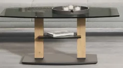 Vierhaus Vertrieb GmbH & Co. KG Rimini Deluxe höhenverstellbarer Couchtisch Glas Online