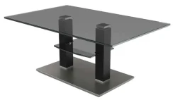 Vierhaus Vertrieb GmbH & Co. KG Rimini Deluxe höhenverstellbarer Couchtisch Hot