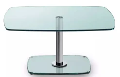 Ronald Schmitt Triplex Couchtisch höhenverstellbar Floatglas Online