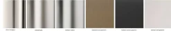 Ronald Schmitt Triplex Couchtisch höhenverstellbar 70x110 cm