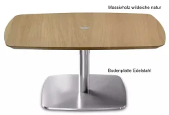 Ronald Schmitt Triplex Couchtisch höhenverstellbar 70x110 cm