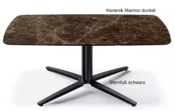 Ronald Schmitt Triplex Couchtisch höhenverstellbar 70x110 cm