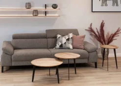 Ideal Möbel Ronja Beistelltisch Holz rund Hot