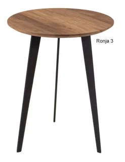 Ideal Möbel Ronja Beistelltisch Holz rund Hot