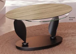 Akante Rosa Couchtisch oval