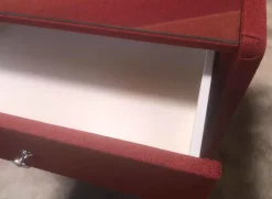 HAPO GmbH & Co. KG Roter Nachttisch für Boxspringbett Discount