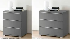 Staud Möbel GmbH & Co.KG Rubin Nachttisch mit Schubladen