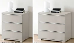 Staud Möbel GmbH & Co.KG Rubin Nachttisch mit Schubladen