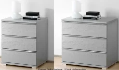 Staud Möbel GmbH & Co.KG Rubin Nachttisch mit Schubladen