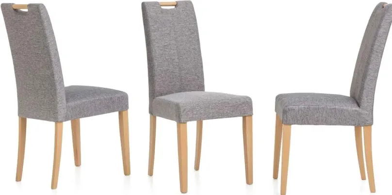 Standard Furniture Savona Stühle grau 4er Set Clearance