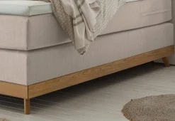Hasena Scandia Boxspringbett Leinen Best