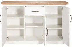 Larix Sideboard weiß Landhaus Hot