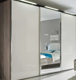Staud Möbel GmbH & Co.KG Sinfonie Plus Kleiderschrank mit Glastüren