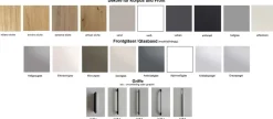 Staud Möbel GmbH & Co.KG Sinfonie Plus Nova Kleiderschrank weiß mit Spiegel Online