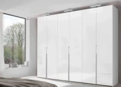 Staud Möbel GmbH & Co.KG Sinfonie Plus Nova Kleiderschrank weiß mit Spiegel Online