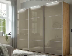 Staud Möbel GmbH & Co.KG Sinfonie Plus Schwebetürenschrank mit Glastüren Clearance