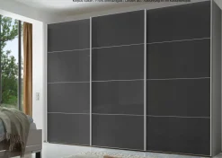 Staud Möbel GmbH & Co.KG Sinfonie Plus Schwebetürenschrank mit Glastüren Clearance