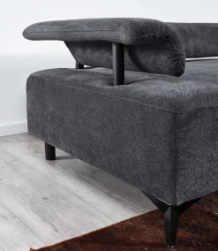 Dietsch Polstermöbel GmbH Sofa schwarz modern Discount