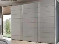 Staud Möbel GmbH & Co.KG Sonate Como Glas Kleiderschrank B373 cm