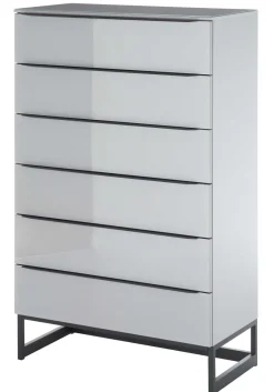 Staud Möbel GmbH & Co.KG Sonate hohe Kommode mit Schubladen Hot