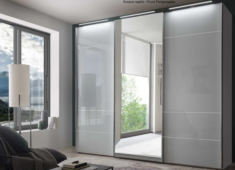 Staud Möbel GmbH & Co.KG Sonate Lucca Schiebeschrank mit Spiegel B280 cm Outlet