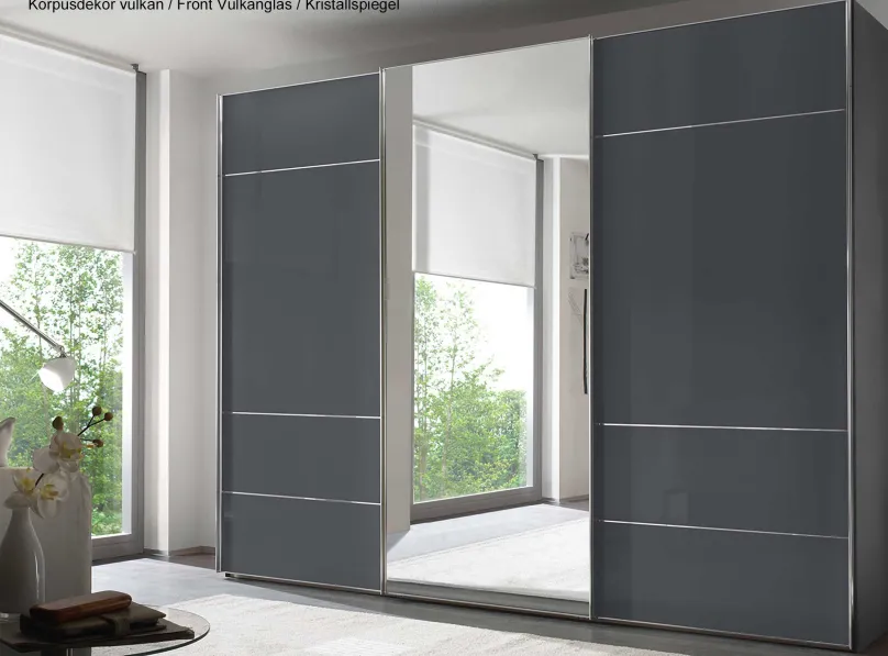 Staud Möbel GmbH & Co.KG Sonate Lucca Schiebeschrank mit Spiegel B280 cm Outlet