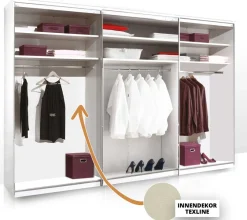 Staud Möbel GmbH & Co.KG Sonate Lucca Schiebeschrank mit Spiegel B280 cm Outlet
