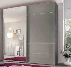 Staud Möbel GmbH & Co.KG Sonate Lucca Schrank mit Spiegel B188 cm Best