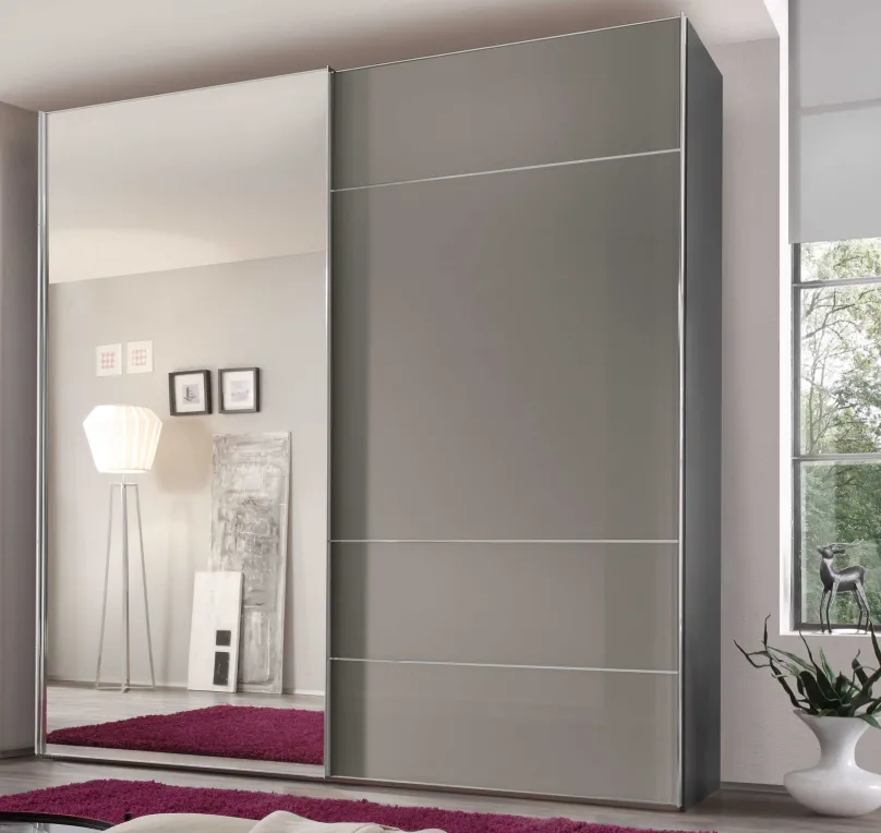 Staud Möbel GmbH & Co.KG Sonate Lucca Schwebetürenschrank Spiegel B225 cm Sale