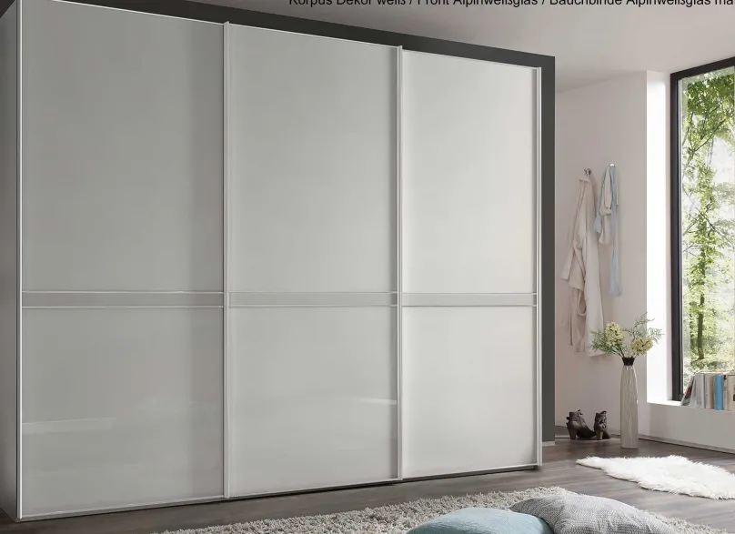 Staud Möbel GmbH & Co.KG Sonate Pesaro Schrank mit Glasfront B298 cm Sale