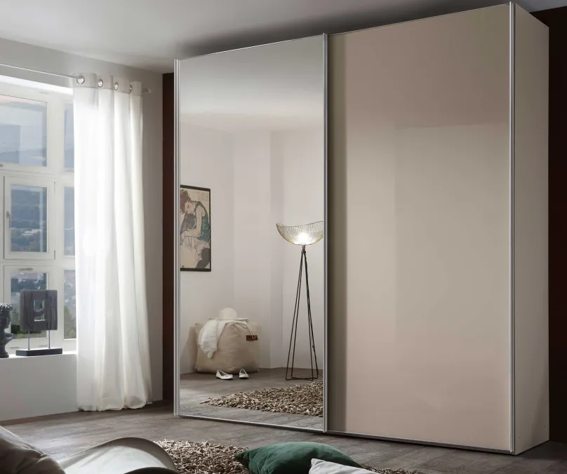 Staud Möbel GmbH & Co.KG Sonate Rom Schrank mit Spiegel B188 cm Clearance