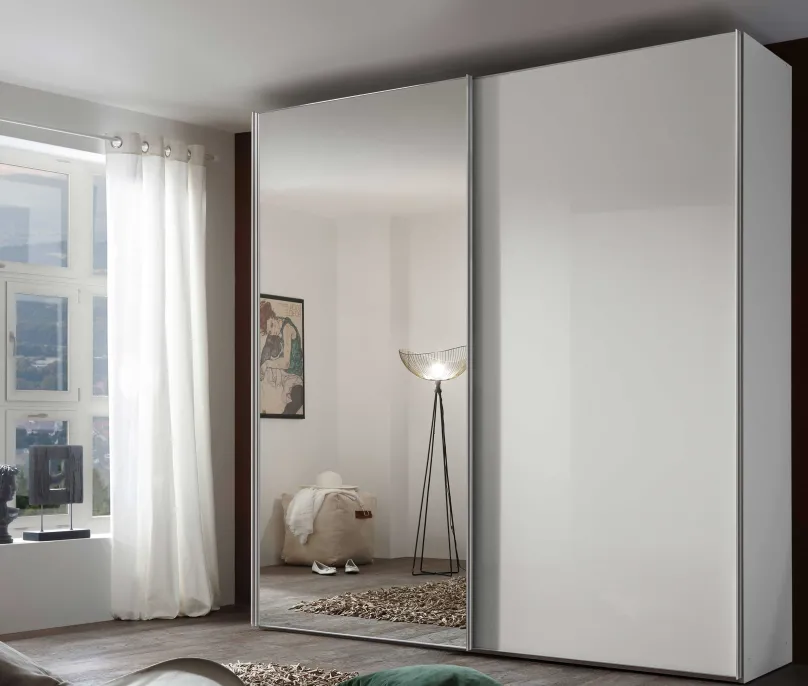 Staud Möbel GmbH & Co.KG Sonate Rom Schwebetürenschrank Spiegeltüren B225 cm New